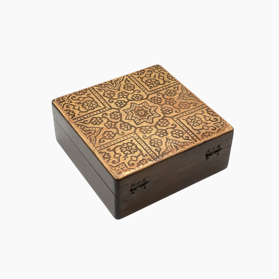 Ajrak Box Square