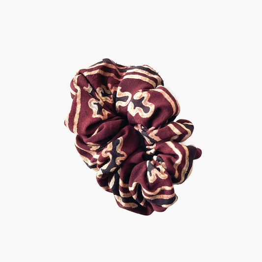 Ajrak Scrunchie