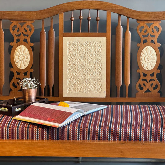 Antique Headboard Bench