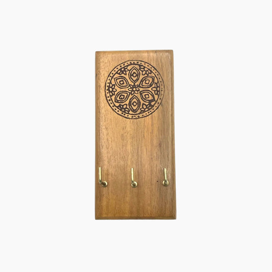 Ajrak Engraved Key Hook