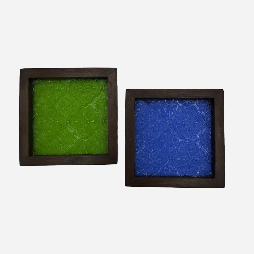 Coloured Glass Coaster