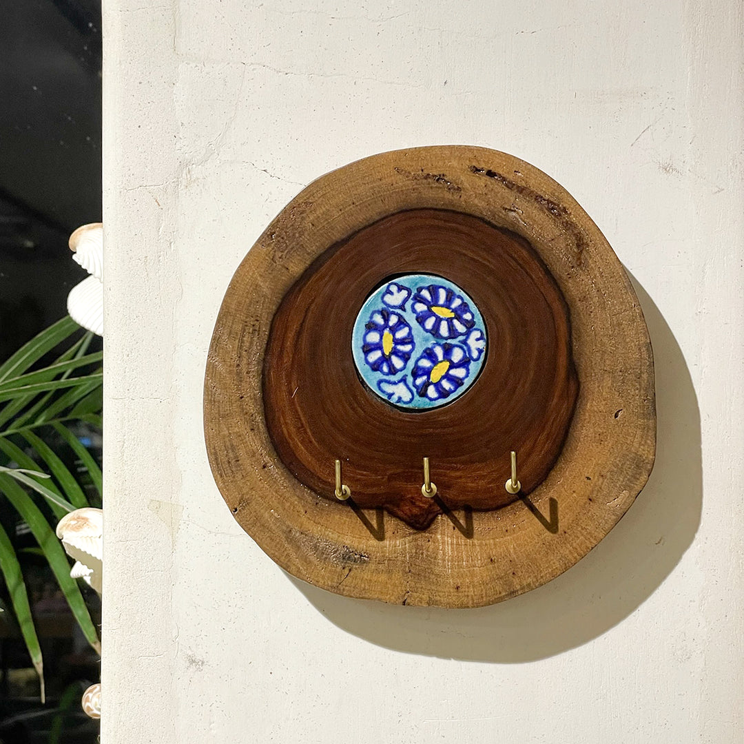 Wood Slice Key Hook