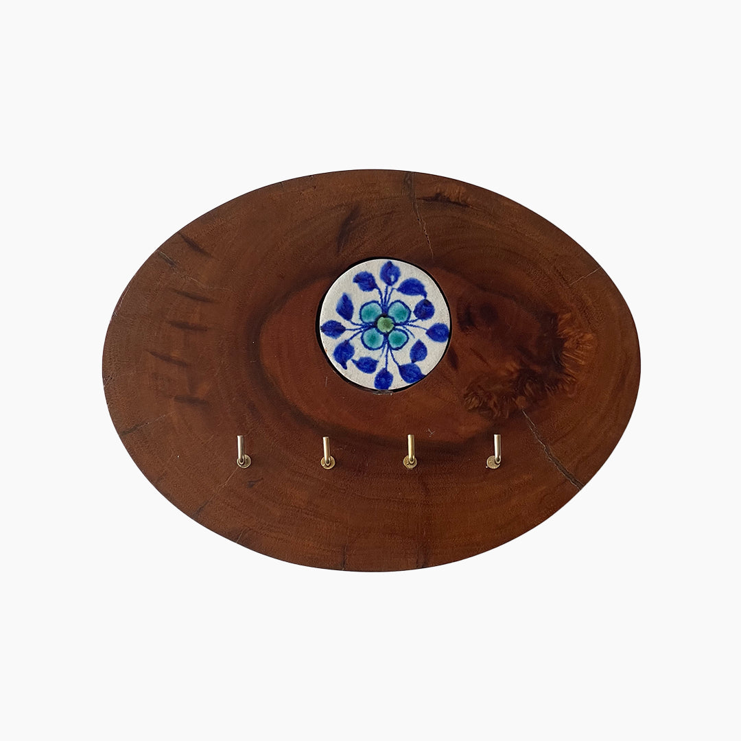 Wood Slice Key Hook
