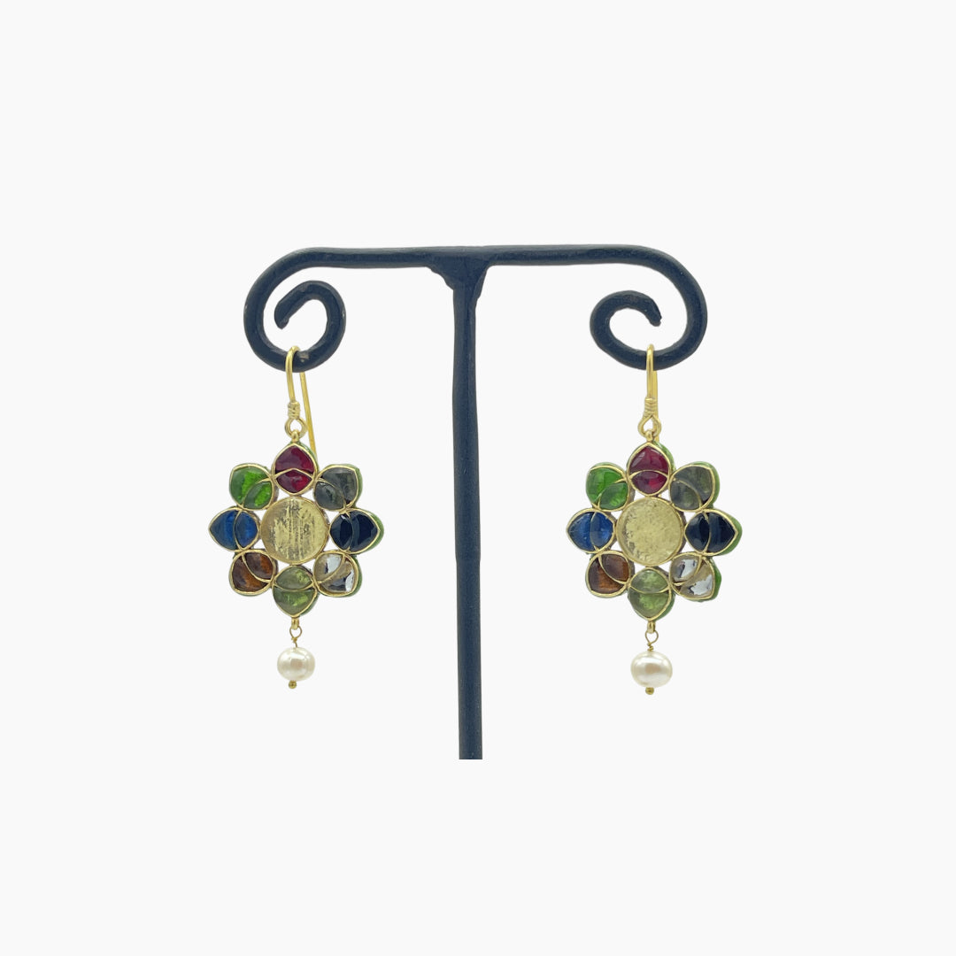 Chaanp Kundan Earrings