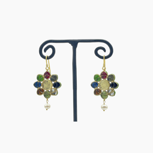 Chaanp Kundan Earrings