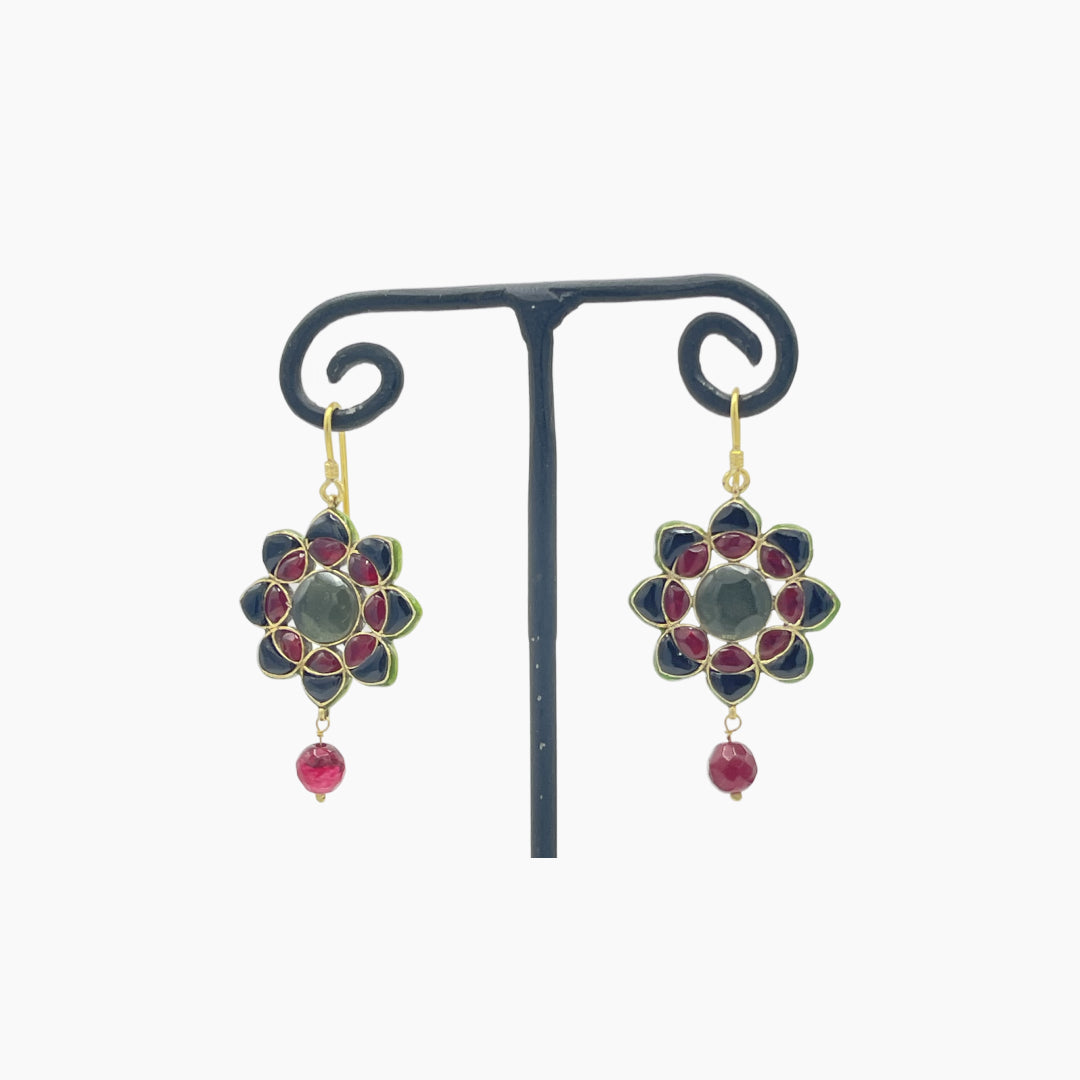 Chaanp Kundan Earrings