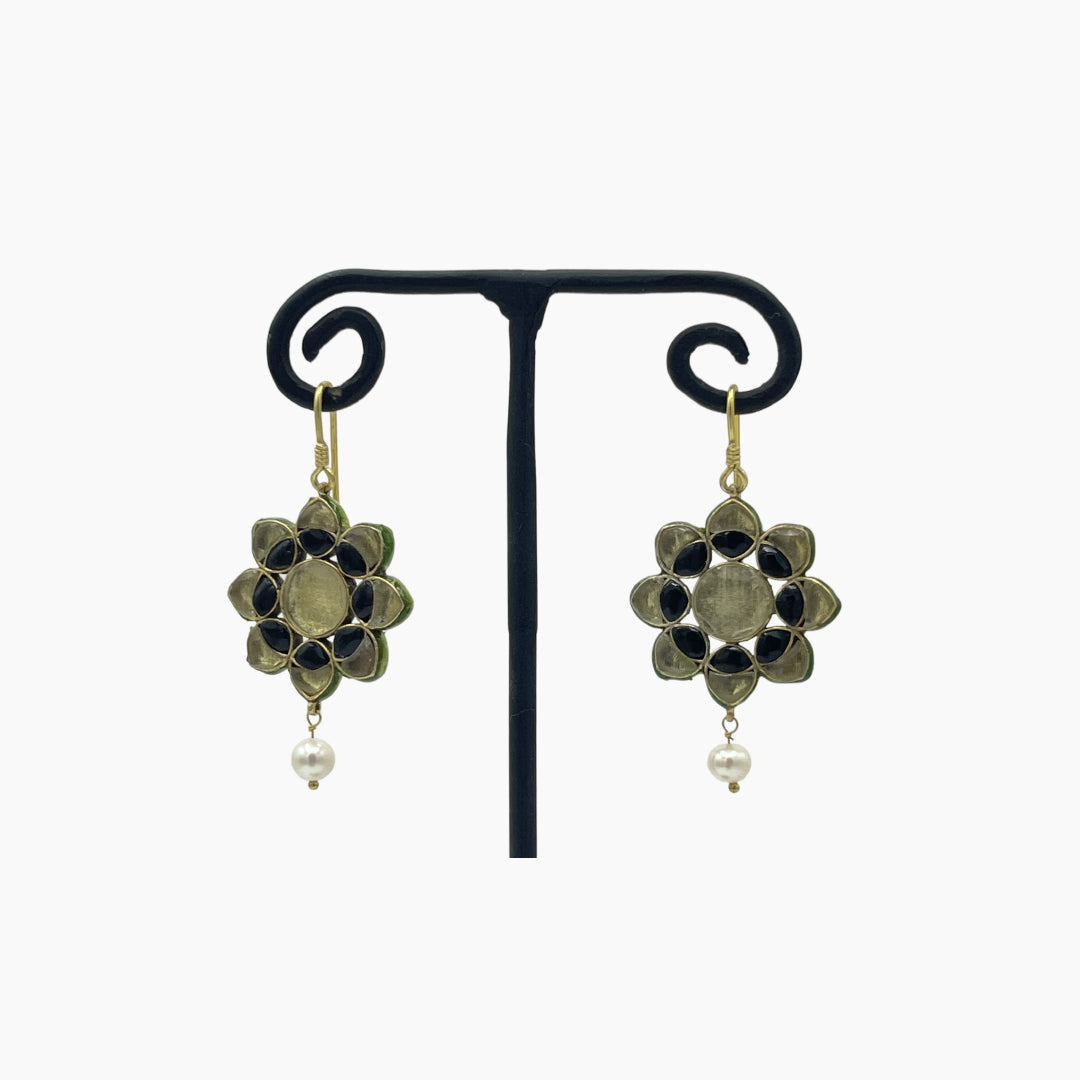 Chaanp Kundan Earrings