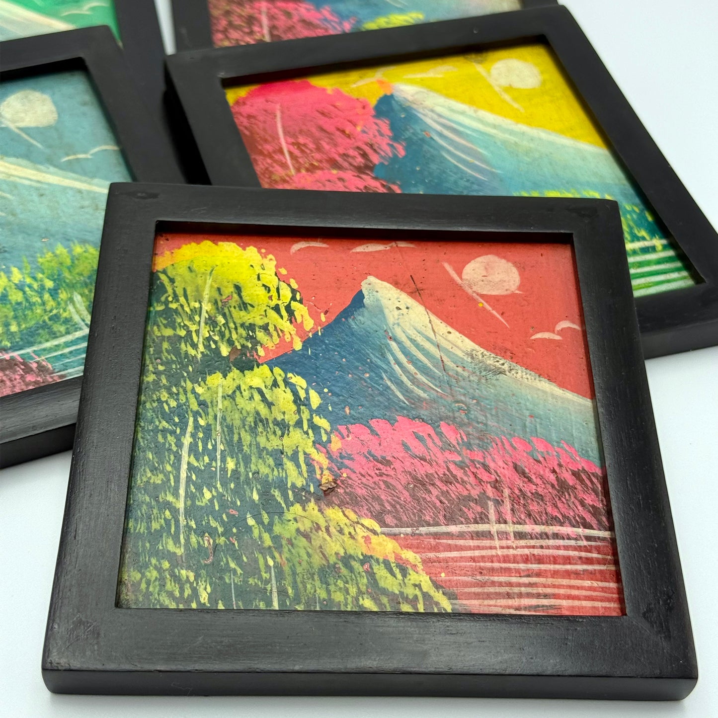 Handpainted Truck Art Coaster