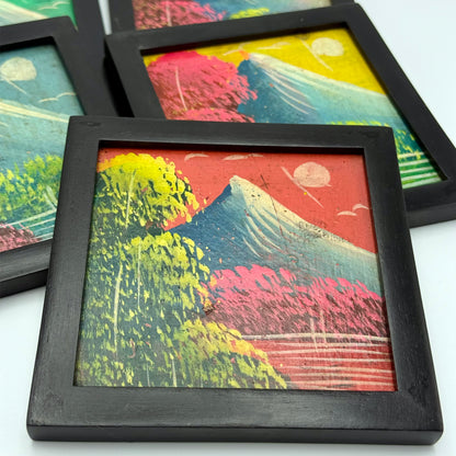 Handpainted Truck Art Coaster