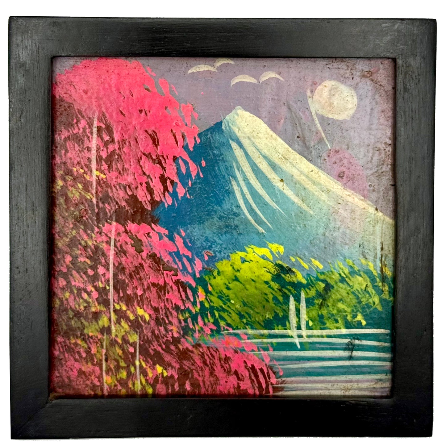 Handpainted Truck Art Coaster