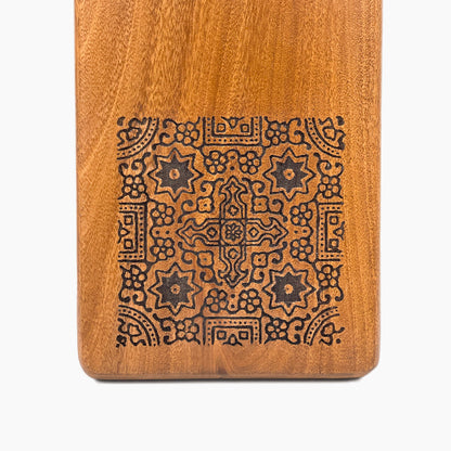 Ajrak Engraved Cheese Board