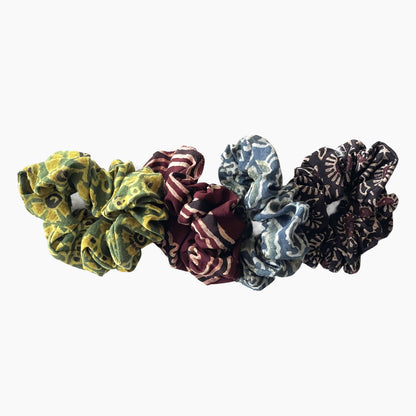 Ajrak Scrunchie