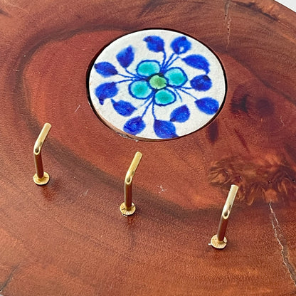 Wood Slice Key Hook