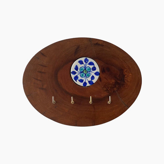 Wood Slice Key Hook