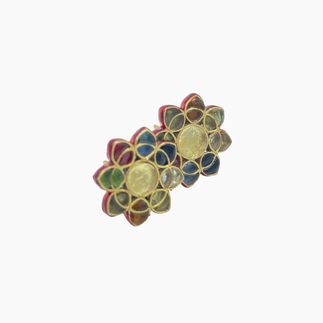 Kundan Studs
